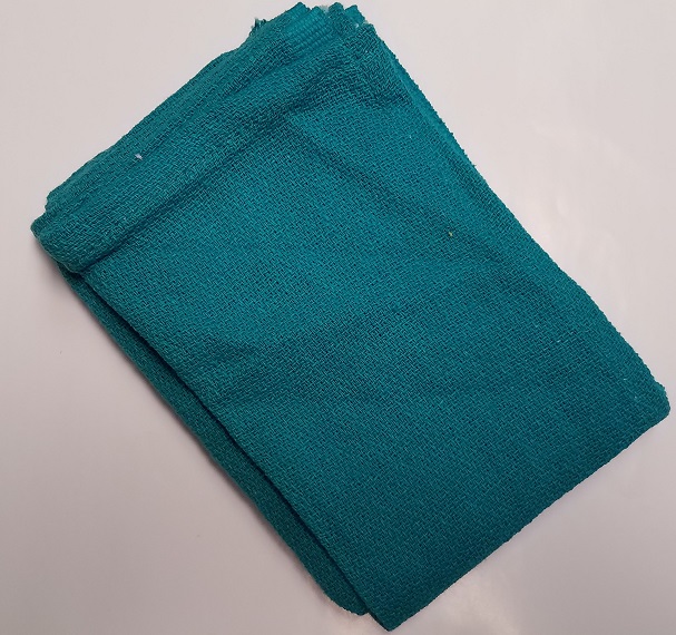 New Green Surgical Huck Towels | 114NG - Erie Cotton